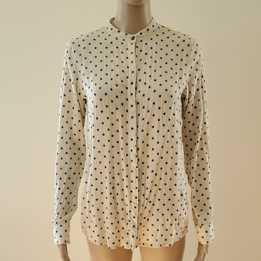 Star Print Blouse